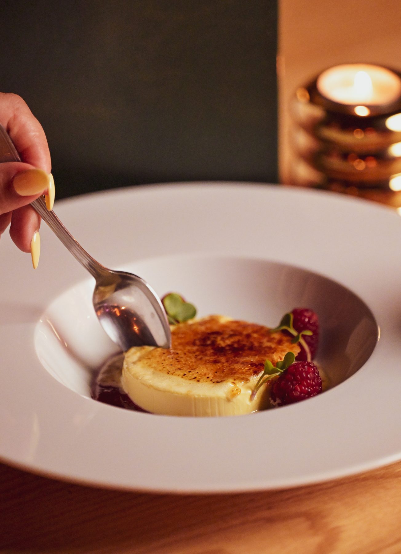 Crème brûlée signature