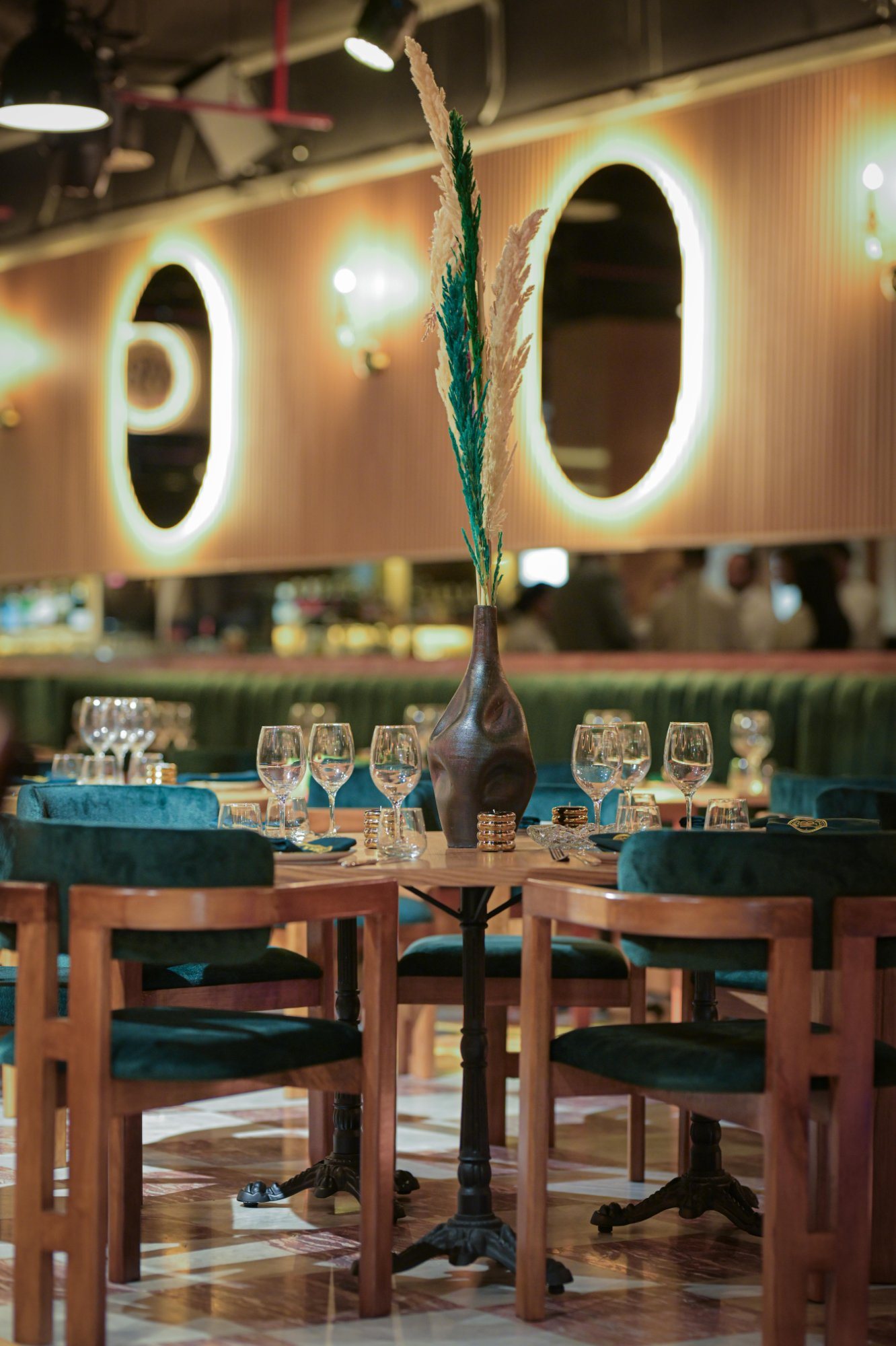 Salle du restaurant Weston à Rabat